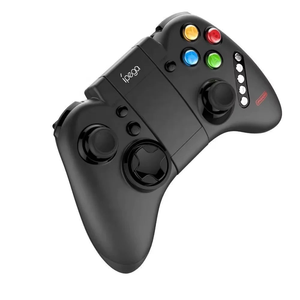 Ipega PG-9021 Bluetooth Joystick Control Black Compatible with Android iOS PC Adjustable Support for Mobile Games and Emulators