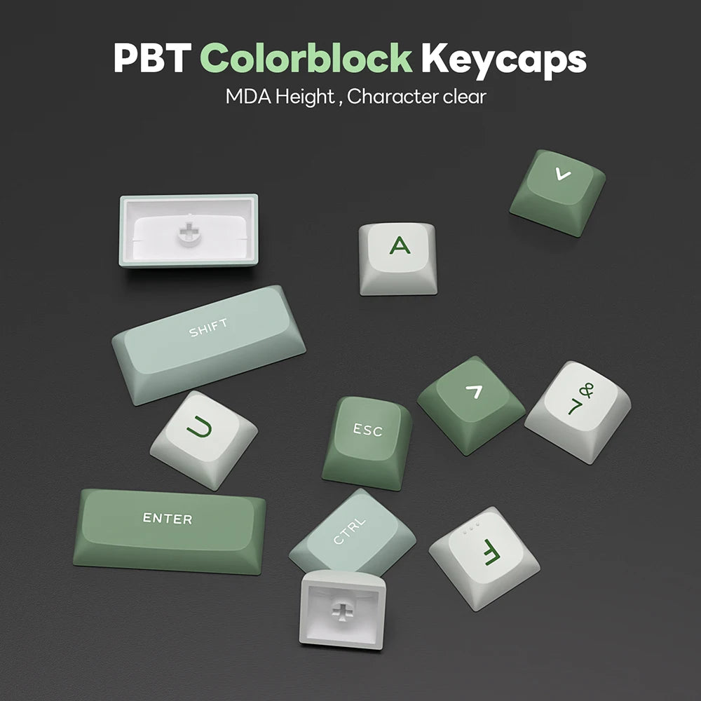 Royal Kludge RK R75 Brazilian Mechanical Keyboard Gasket Wired Gamer Keyboard  Hot-swappable 80 Keys RGB Backlit MDA PBT Keycaps