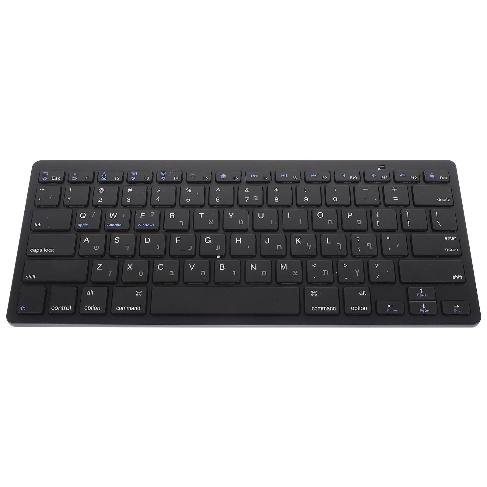 Hebrew Keyboard Wireless Computer Keyboards Mechanical Portable Silent Ultrathin Work Electronic