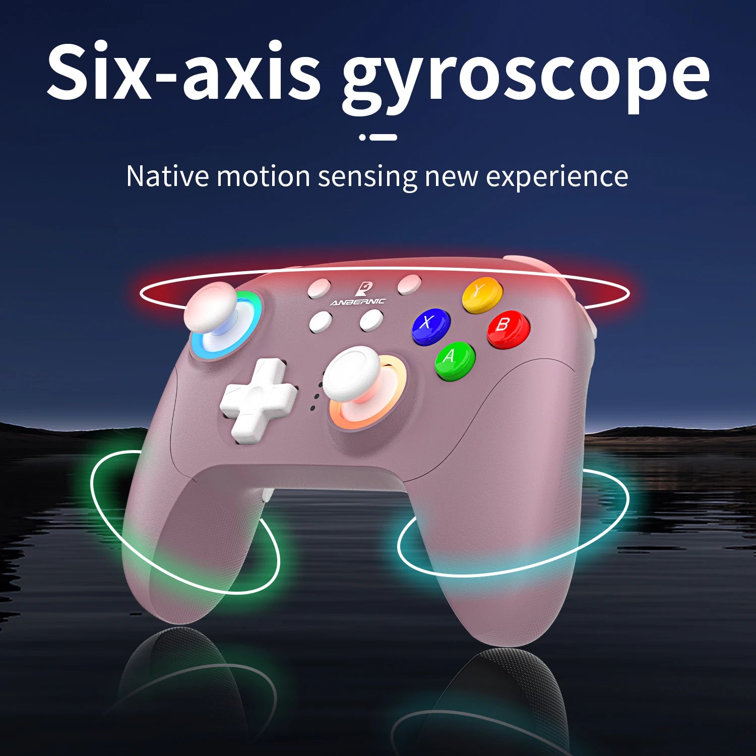 ANBERNIC RG P01 Retro Games Controller Bluetooth 5.3/Wired/2.4G Wireless Gamepad Compatible With Switch/PC/Steam/Android/IOS