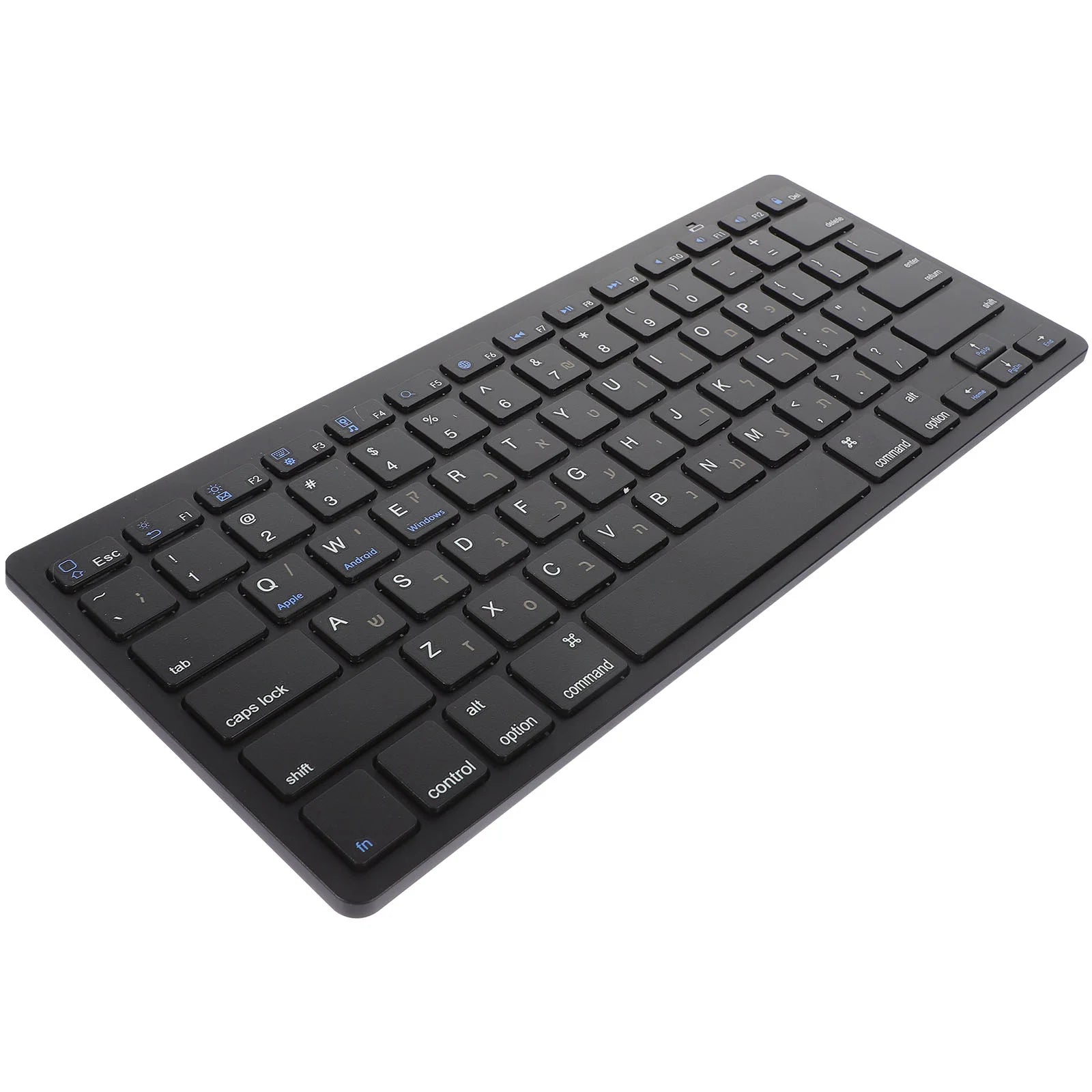 Hebrew Keyboard Wireless Computer Keyboards Mechanical Portable Silent Ultrathin Work Electronic